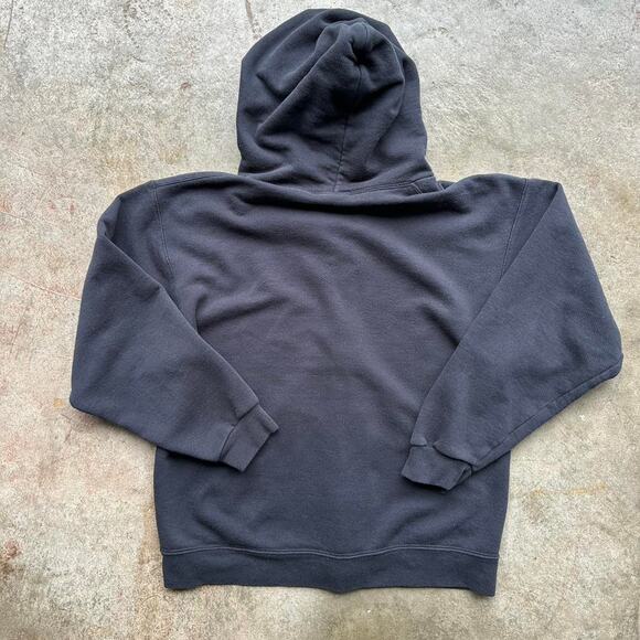 Soffee Vintage Black Blank Zip Up Hoodie - Picture 6 of 6